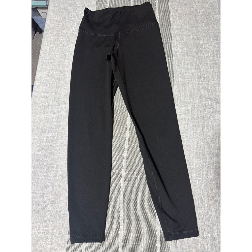 Old Navy Go-Dry High Rise Leggings Womens Small Black Activewear Yoga Pants